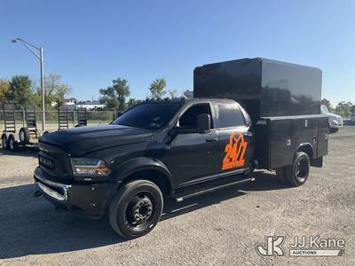 2011 RAM 4500 Crew-Cab Enclosed Service Truck