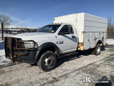 2013 RAM 4500 Enclosed High-Top Service Truck