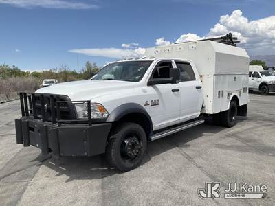 2018 RAM 4500 Crew Cab Enclosed High-Top Service Truck