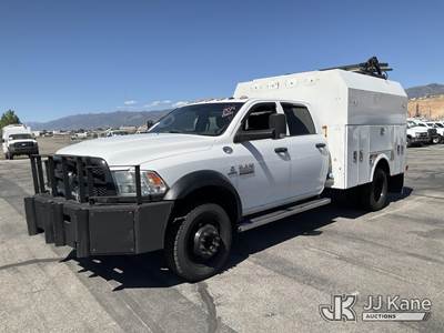2018 Ram 4500 4x4 Crew-Cab Service Truck