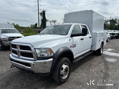 2018 Ram 4500 4x4 Crew-Cab Enclosed Service Truck