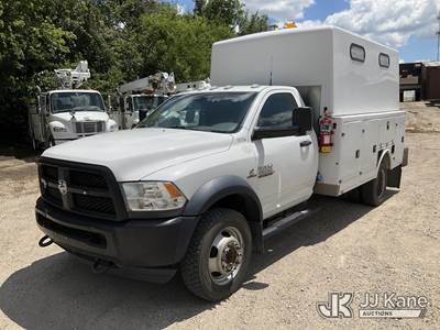 2017 Ram 4500 4x4 Enclosed High-Top Service Truck