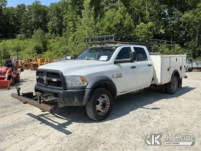 2015 Ram 4500 4x4 Crew-Cab Service Truck