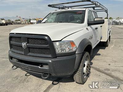 2017 Ram 4500 4x4 Crew-Cab Service Truck