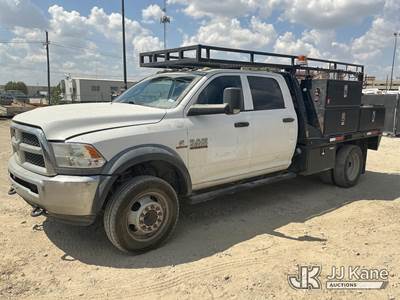 2018 RAM 4500 Crew Cab SWB Crew-Cab Flatbed/Service Truck