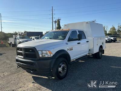 2018 RAM 4500 Crew-Cab Enclosed Service Truck