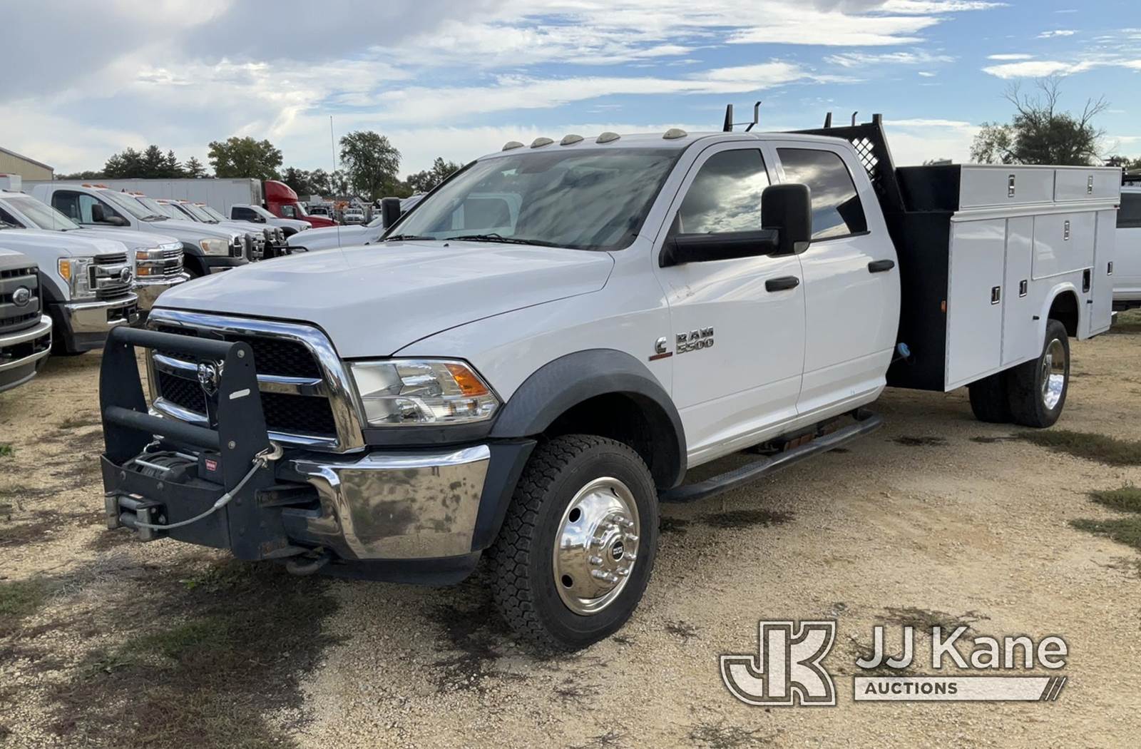 2015 RAM 5500 4x4 CrewCab Service Truck For Sale, 172,916 Miles