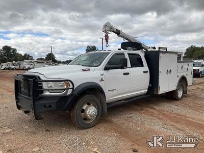 2021 RAM 5500 4x4 Crew-Cab Mechanics Service Truck