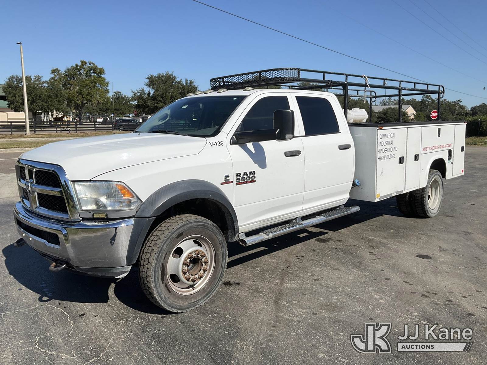2017 RAM 5500 4x4 Crew-Cab Service Truck For Sale, 155,051 Miles ...