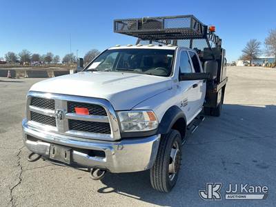 2017 RAM 5500 Crew Cab LWB 4WD DRW Crew-Cab Flatbed Truck