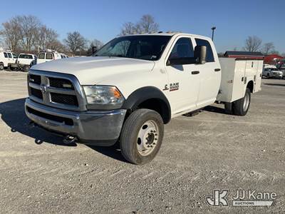 2016 RAM 5500 4x4 Crew-Cab Service Truck