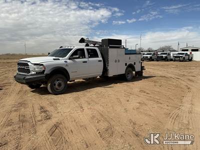 2020 RAM 5500 Crew Cab LWB 4WD DRW Mechanics Service Truck