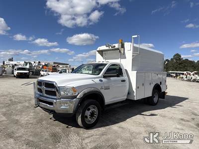2017 RAM 5500 Enclosed High-Top Service Truck