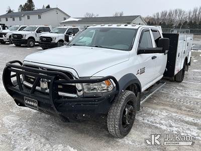 2013 RAM 5500 4x4 Crew-Cab Utility Truck