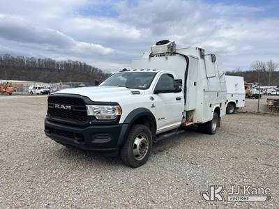 2020 RAM 5500 4x4 Regular Cab DRW Air Compressor Utility Truck