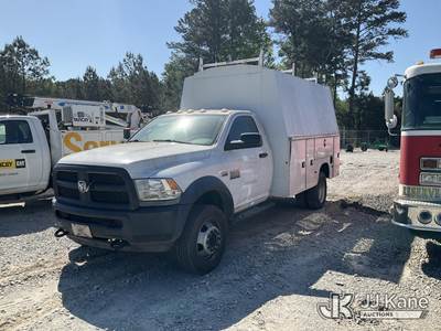 2016 RAM 5500 Enclosed High-Top Service Truck