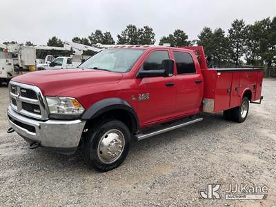 2017 RAM 5500 Crew-Cab Service Truck