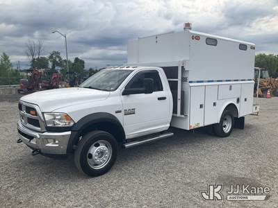 2017 RAM 5500 Enclosed Service Truck