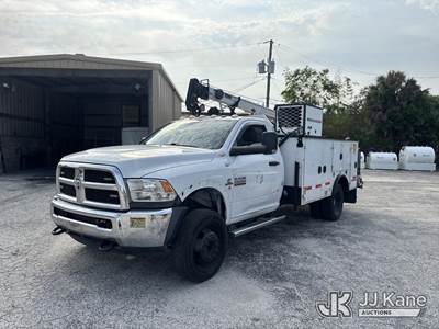 2016 RAM 5500 Mechanics Service Truck