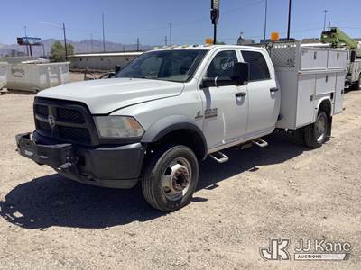 2014 Ram 5500 4x4 Crew-Cab Service Truck