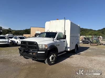 2015 RAM 5500 Regular Cab DRW Enclosed High-Top Service Truck
