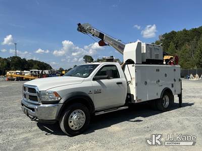 2018 RAM 5500 4X4 Mechanics Service Truck