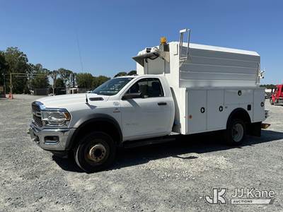 2019 RAM 5500 Enclosed High-Top Service Truck