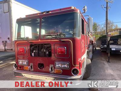 1992 Seagrave T/A Ladder/Fire Truck