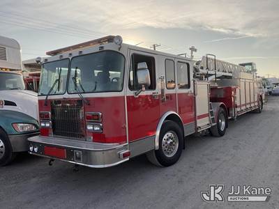 1997 Spartan Firetruck T/A Ladder/Fire Truck