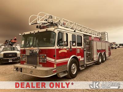 1998 Spartan Firetruck T/A Ladder/Fire Truck