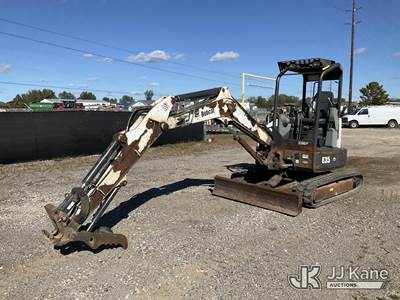 2014 BOBCAT E35 Mini Hydraulic Excavator