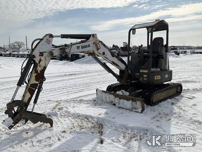 2015 Bobcat E35i Mini Hydraulic Excavator