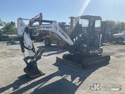 2019 Bobcat E35i Mini Hydraulic Excavator