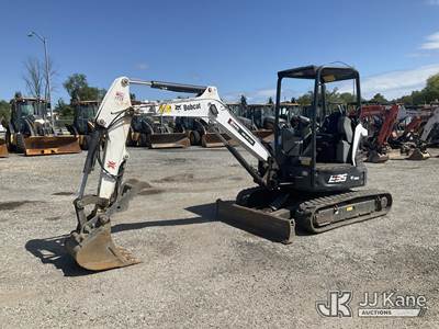2019 Bobcat E35i Mini Hydraulic Excavator
