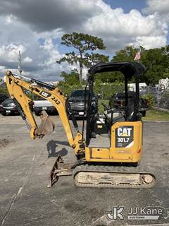 2018 Caterpillar 301.7 CR Mini Hydraulic Excavator