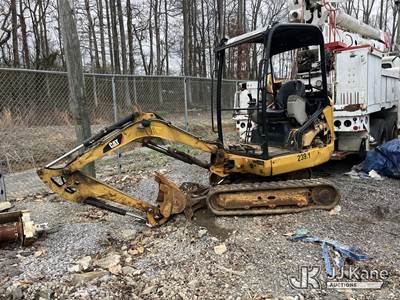 2018 CAT 301.7D Mini Hydraulic Excavator
