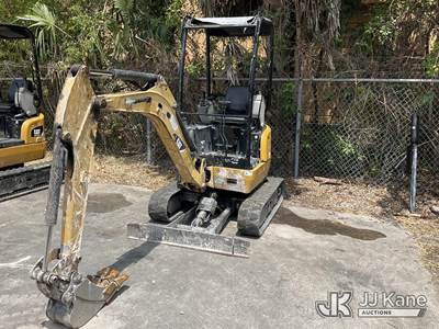 2014 CAT 301.7DCR Mini Hydraulic Excavator
