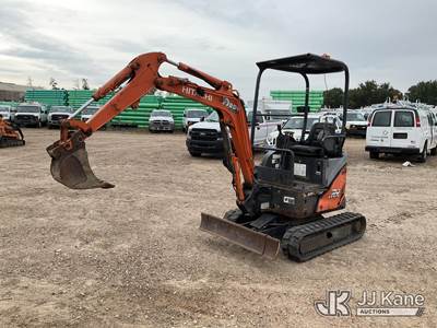 2013 Hitachi ZX17U-2 Mini Hydraulic Excavator
