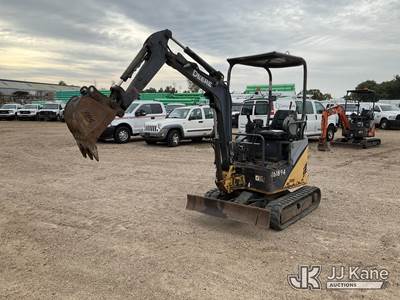 2011 John Deere 17D Mini Hydraulic Excavator