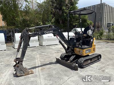 2018 John Deere 17G Mini Hydraulic Excavator