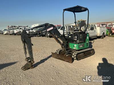 2017 John Deere 17G Mini Hydraulic Excavator