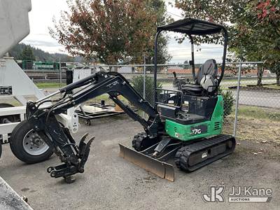 2018 John Deere 17G Mini Hydraulic Excavator