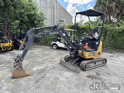 2017 John Deere 17G Mini Hydraulic Excavator