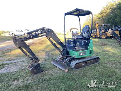 2018 John Deere 17G Mini Hydraulic Excavator