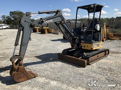 2015 John Deere 26G Mini Hydraulic Excavator