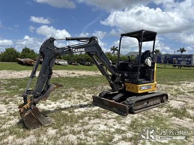 2019 John Deere 26G Mini Hydraulic Excavator