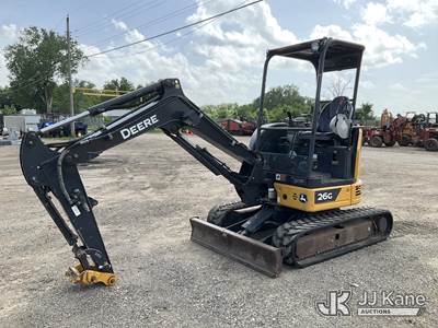 John Deere 26G Mini Hydraulic Excavator