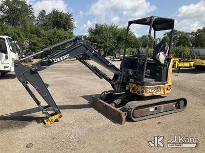 2017 John Deere 26G Mini Hydraulic Excavator