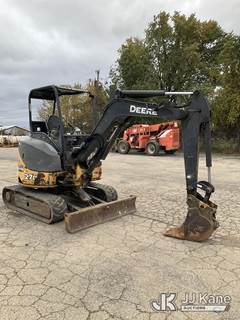 2012 John Deere 27D Mini Hydraulic Excavator
