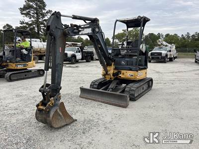 2014 John Deere 27D Mini Hydraulic Excavator